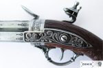 denix-Revolving-3-barrel-flintlock-pistol–France-18th–C–Photoroom